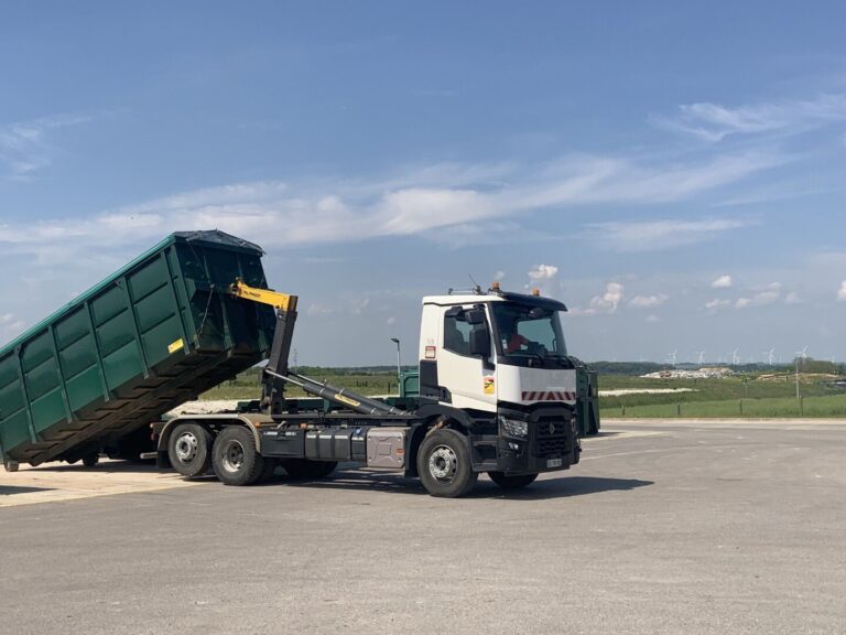 Camion benne amovible de Trinoval